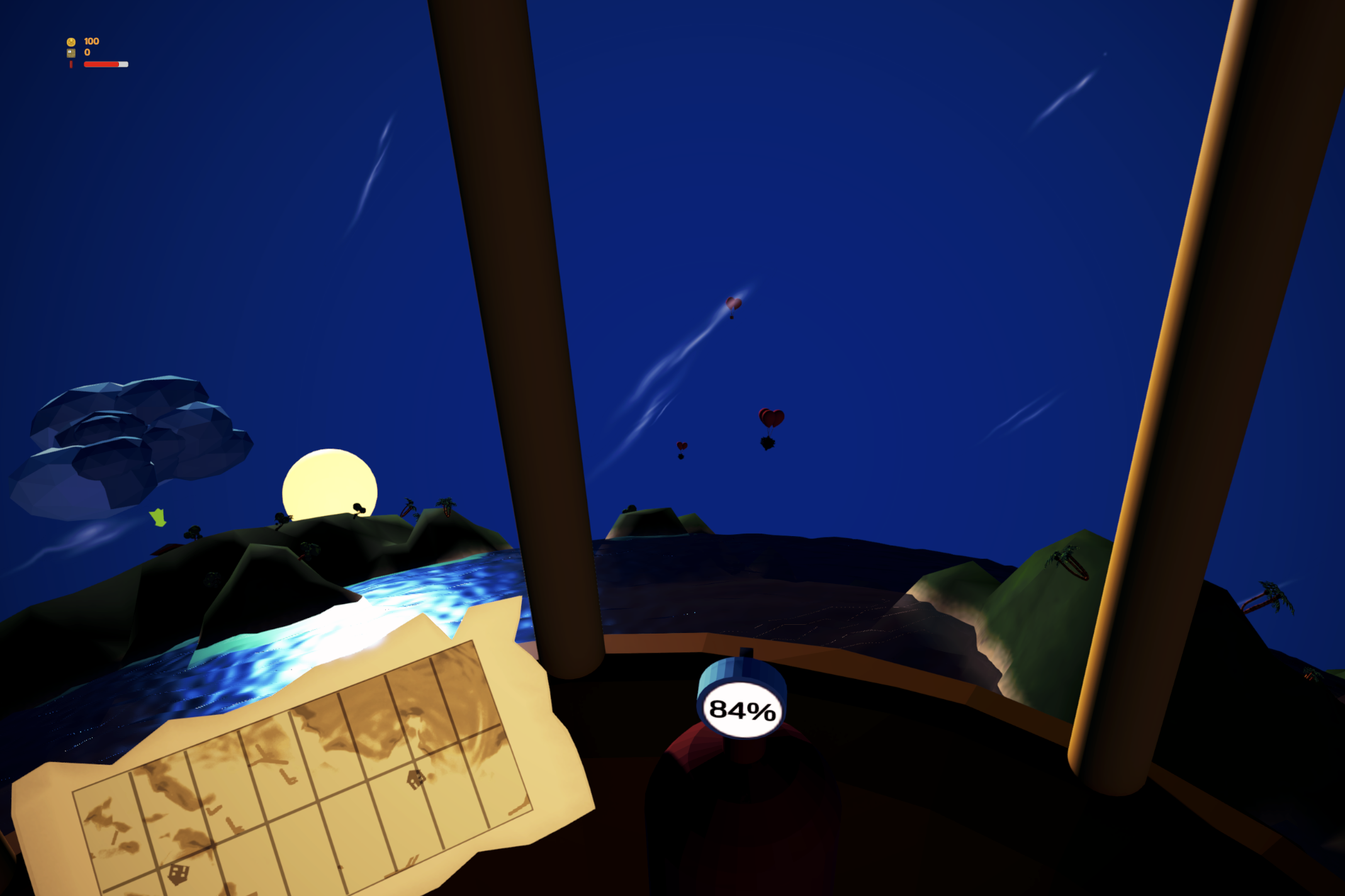 Hot-Air Balloon Parcel Service